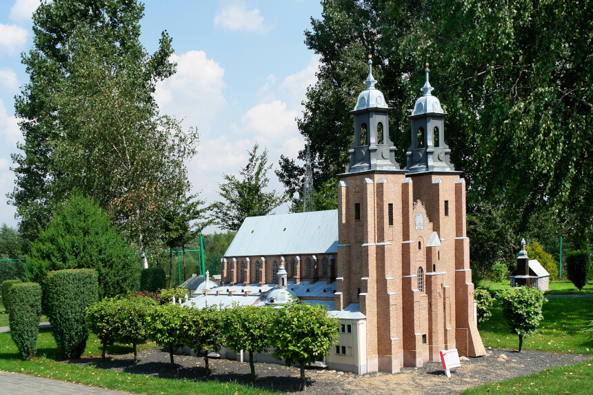 Miniatura katedry gnieźnieńskiej (fot. Krzysztof Piechocki)